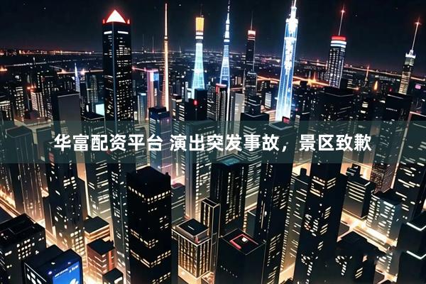 华富配资平台 演出突发事故，景区致歉
